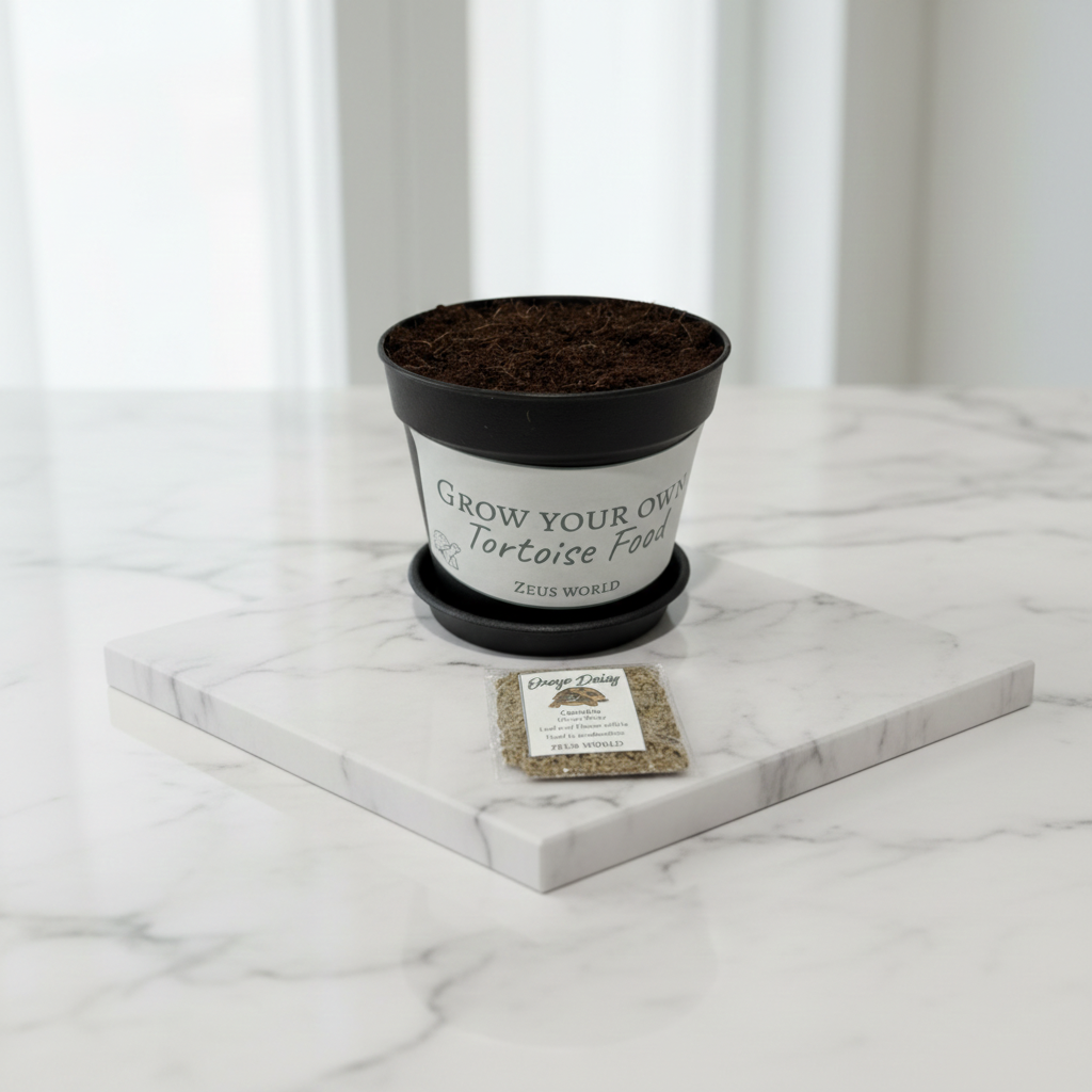 Oxeye Daisy | Grow Your Own Tortoise Food Kit | Tortoise Seeds & Organic Soil | Natural Grazing Kit