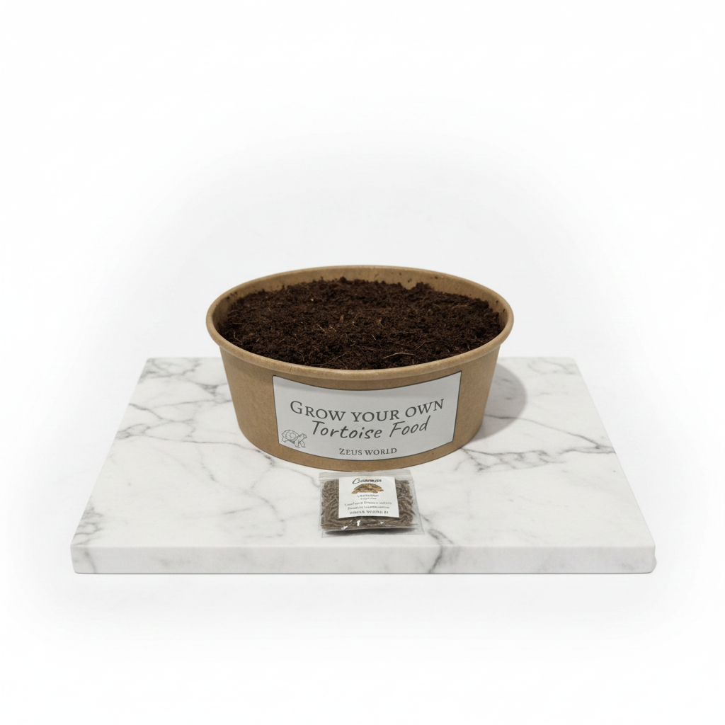 Catsear | Grow Your Own Tortoise Food Kit | Tortoise Seeds & Organic Soil | Natural Grazing Kit (Copy)