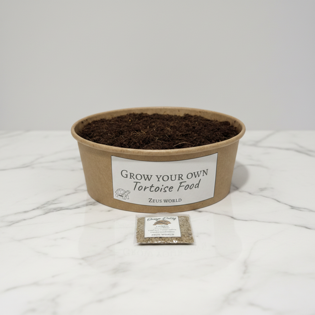 Oxeye Daisy | Grow Your Own Tortoise Food Kit | Tortoise Seeds & Organic Soil | Natural Grazing Kit
