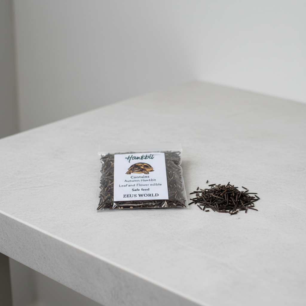 Hawkbit Seeds | Grow Your Own Tortoise Food | Tortoise Safe Seed Blend | Natural Reptile Diet