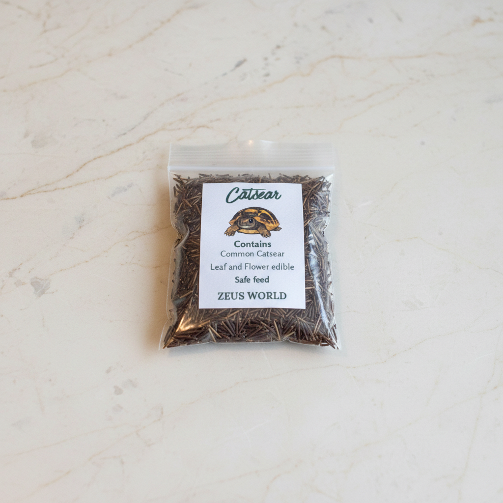 Catsear Seeds | Grow Your Own Tortoise Food | Tortoise Safe Seed Blend | Natural Reptile Diet